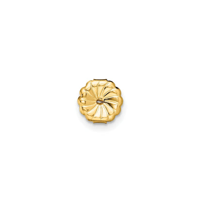 14K Yellow Gold Lab Grown Diamond Round Shaped Stud Earrings