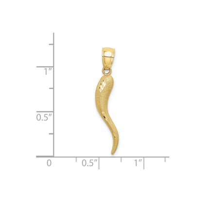 Gold Italian Horn Pendants