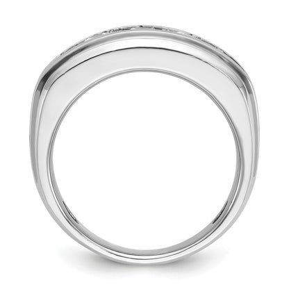 14k White Gold 1 3/4 carat Lab Diamond Five Stone Ring
