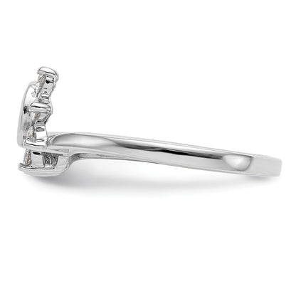 14K White Gold Lab Grown Diamond Ring