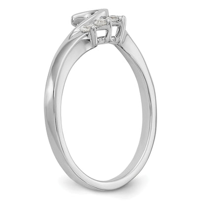 14K White Gold Lab Grown Diamond Ring
