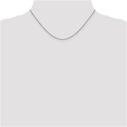 Men Box 14K Yellow and White Gold Chain Necklaces