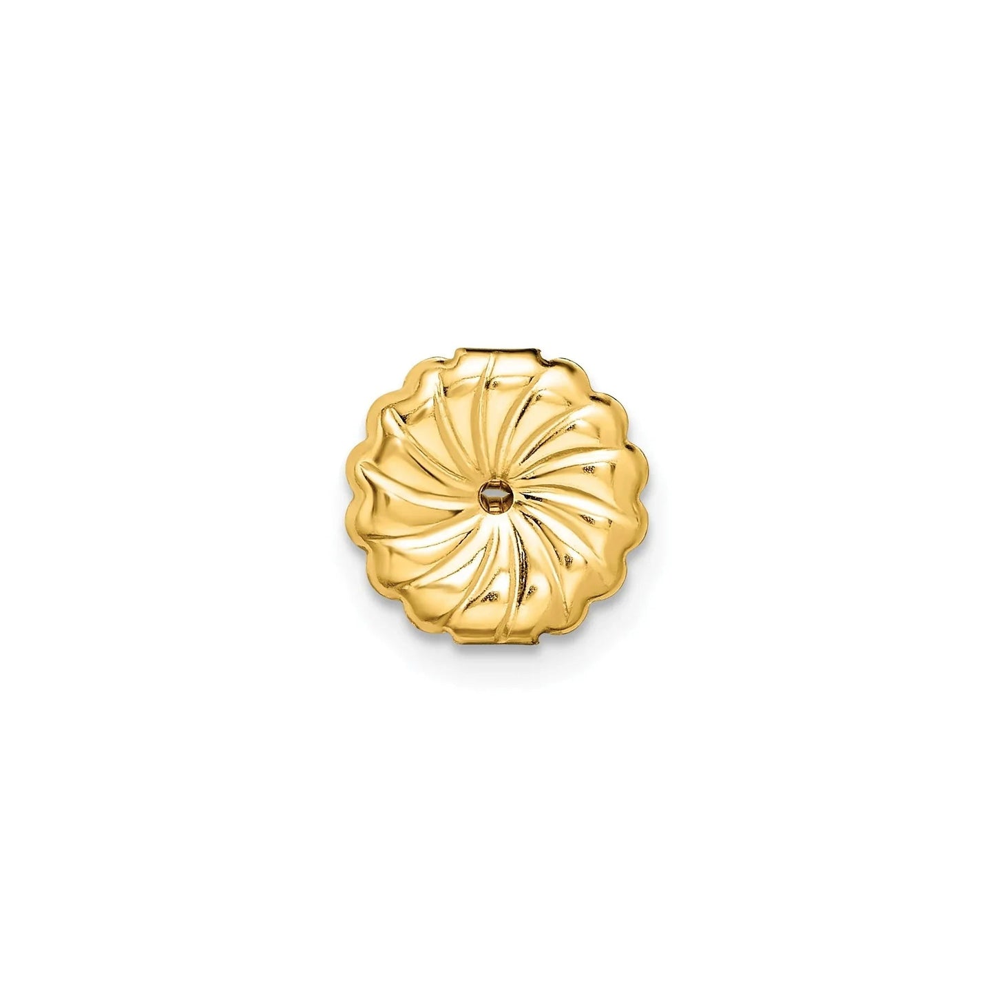 14K Gold Lab Grown Oval Diamond Stud Earrings
