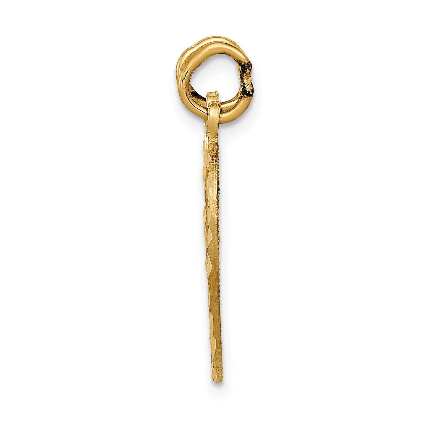 14k Gold 2 Piece Break-apart Charm Pendant