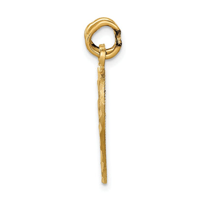 14k Gold 2 Piece Break-apart Charm Pendant