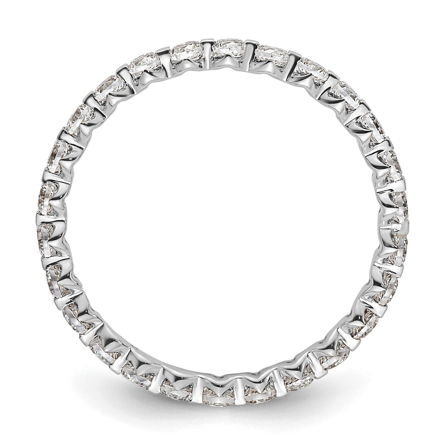 14k Gold Lab Grown Diamond Eternity Band Ring