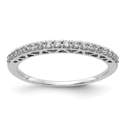 14k Gold Lab Grown Diamond Wedding Band 0.25 Ct