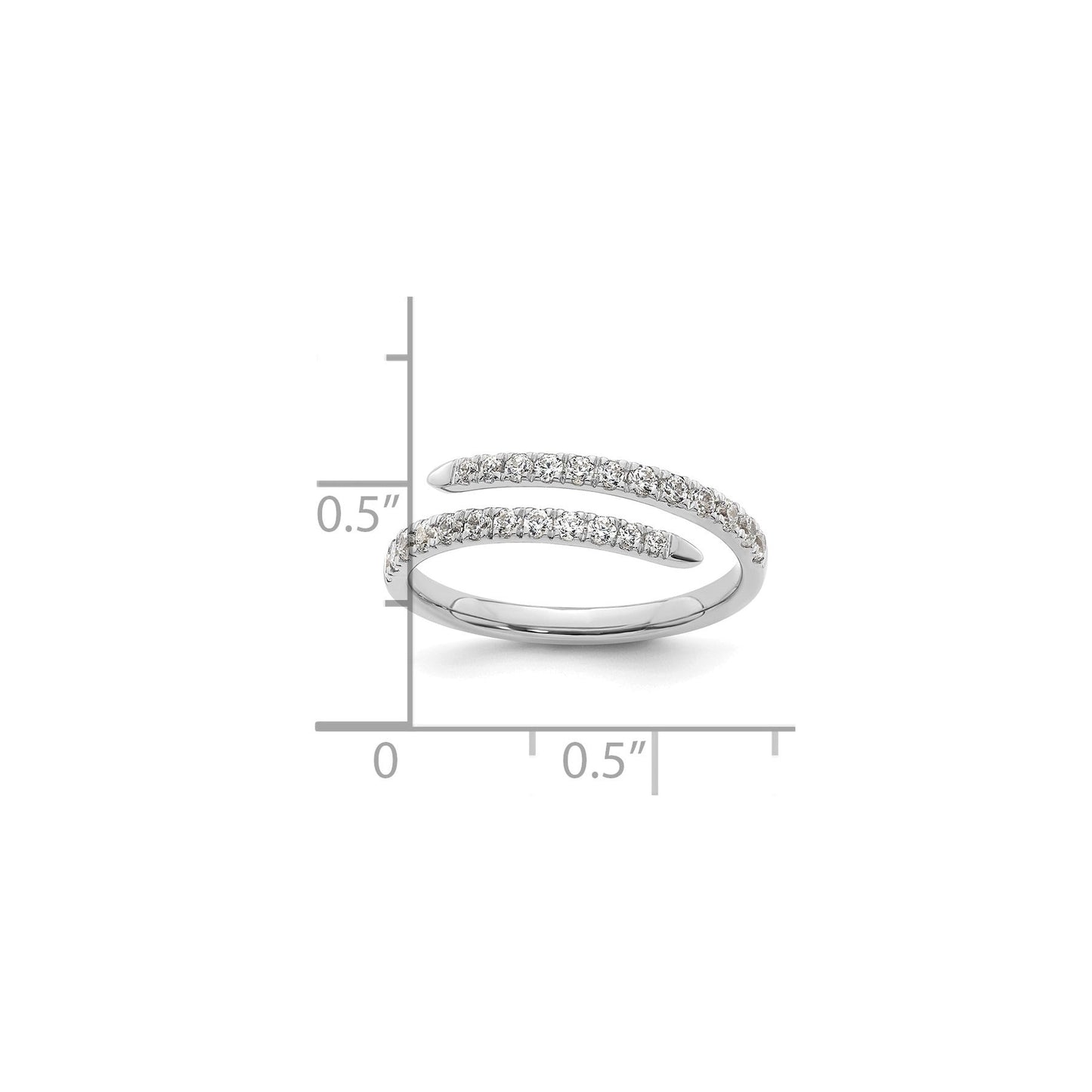 14k Gold Lab Grown Diamond Fashion Pave Bands