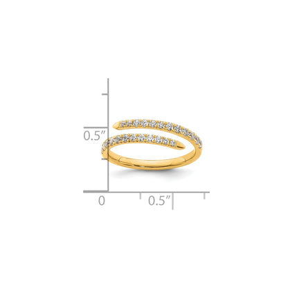 14k Gold Lab Grown Diamond Fashion Pave Bands