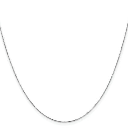 0.5 mm 14k Gold Box Chain with Lobster Clasp