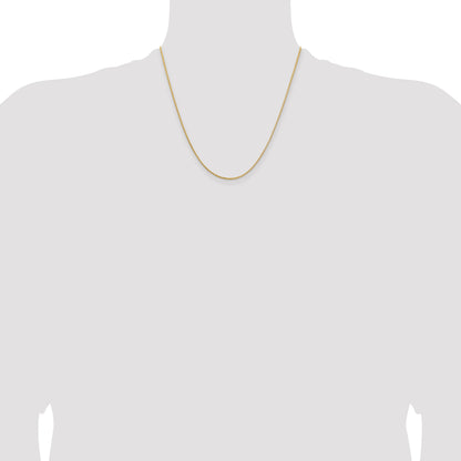 14K Yellow Gold Open Franco Chain 20-inch