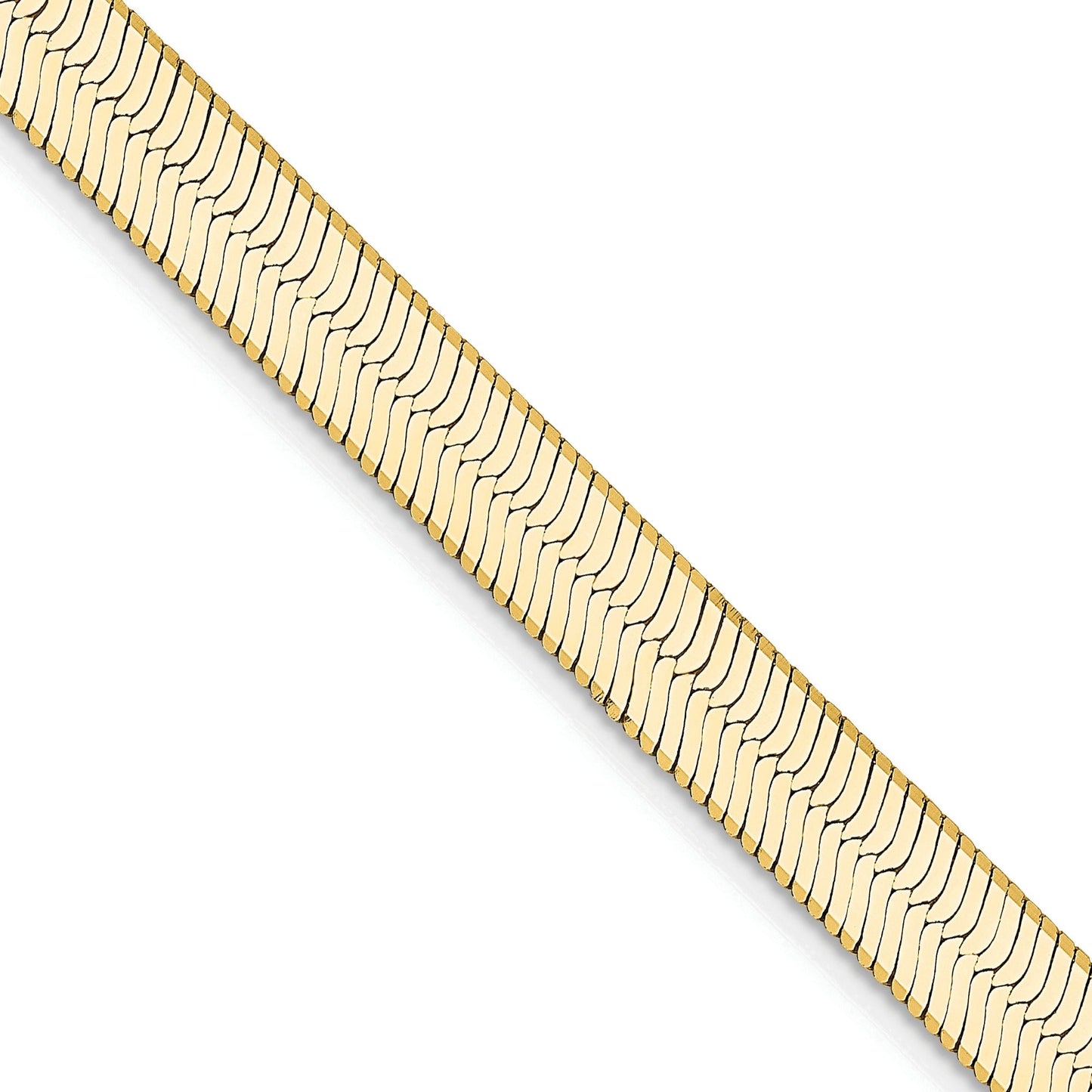 24-inch 14k Yellow Gold Silky Herringbone Chain