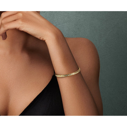 14K Gold 1/2 carat Lab Grown Diamond Bangle Bracelet
