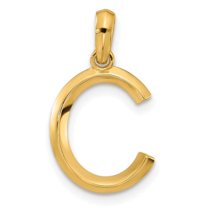 Fancy Initial Pendants