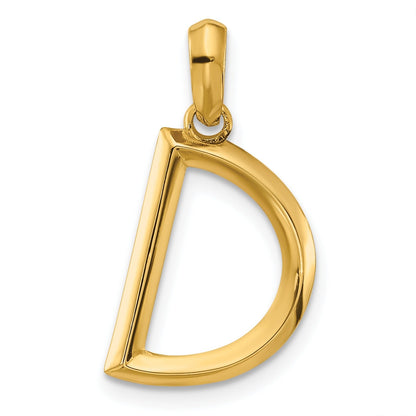 Fancy Initial Pendants
