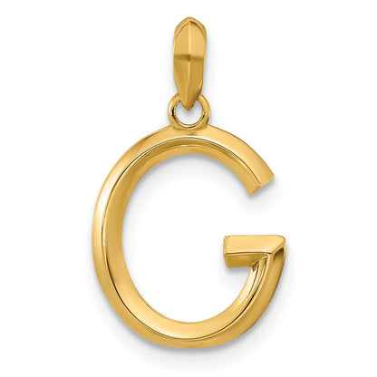 Fancy Initial Pendants