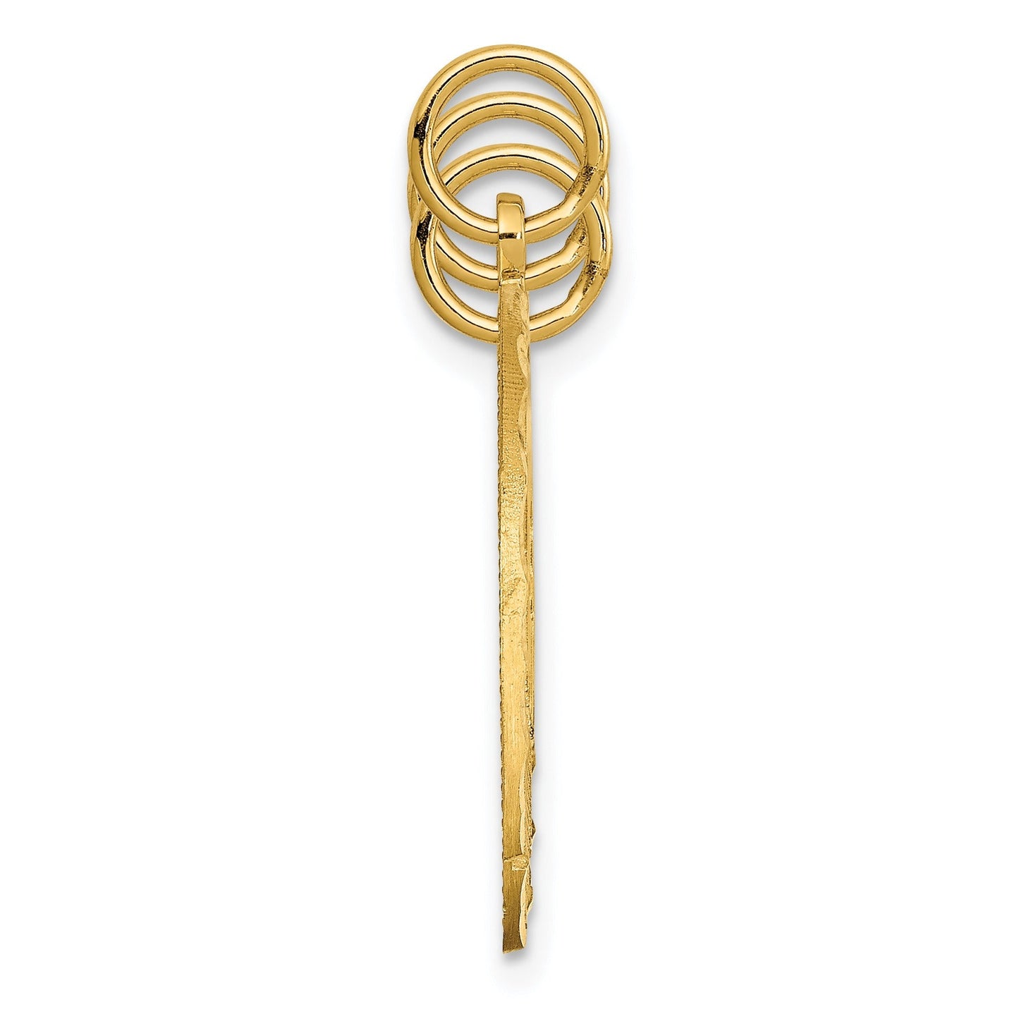 3-piece 14k Gold Best Friends Break-apart Pendant