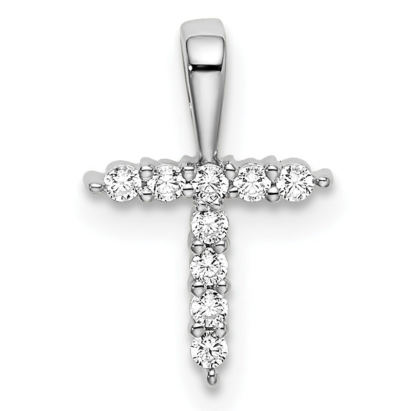 Natural Diamond Initial Pave Pendants
