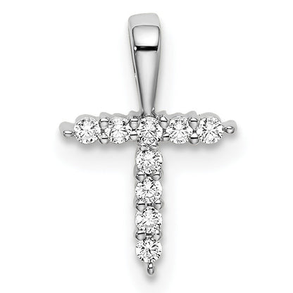 Natural Diamond Initial Pave Pendants
