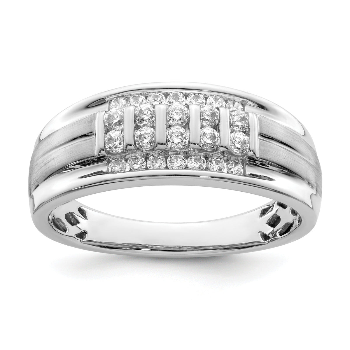 1/2 ct Lab Grown Diamond Men's Ring 10k Gold