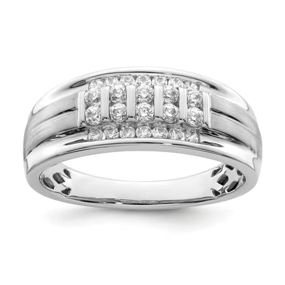 1/2 ct Lab Grown Diamond Men's Ring 10k Gold