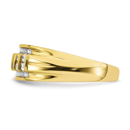 1/2 ct Lab Grown Diamond Men's Ring 10k Gold