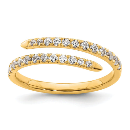 14k Gold Lab Grown Diamond Fashion Pave Bands