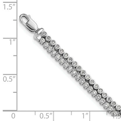 14K Gold Lab Grown Diamond Double Extension Bracelets
