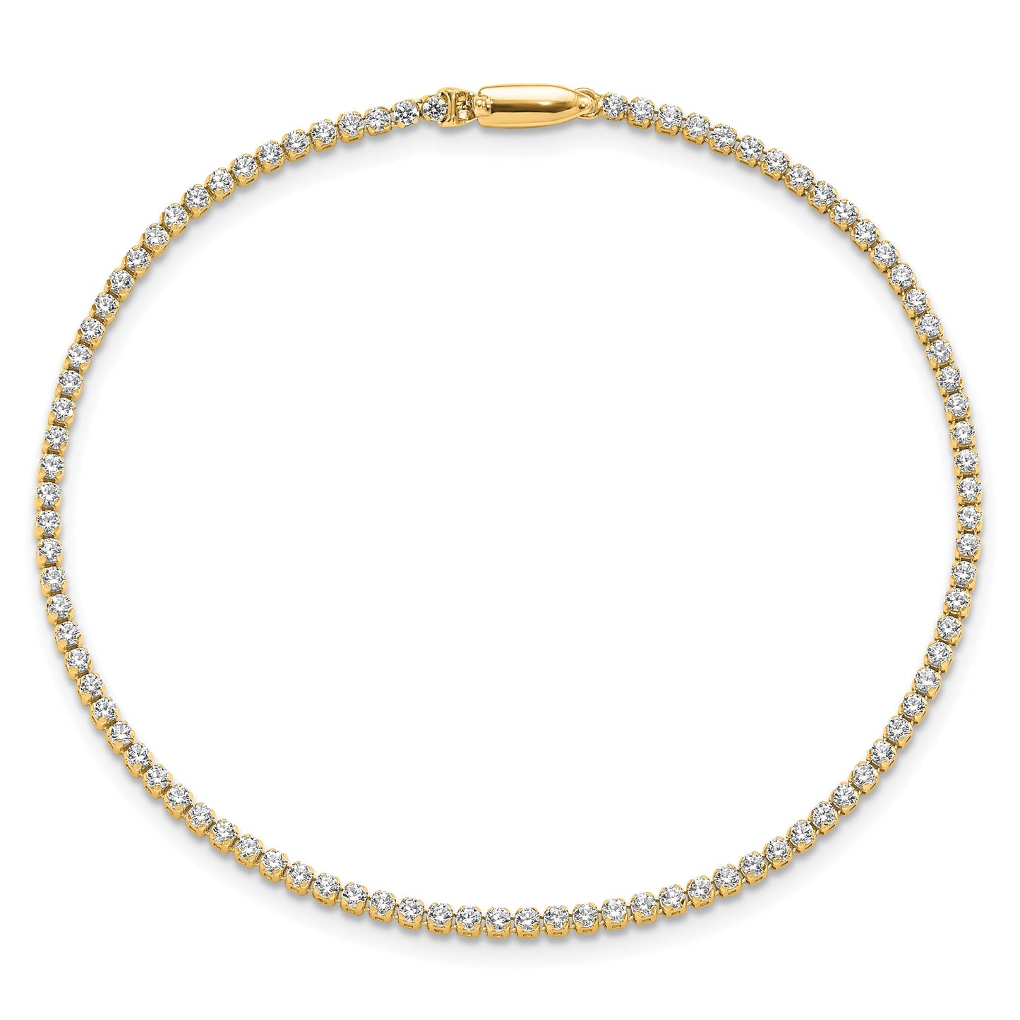 Lab Grown Diamond Tennis Bracelets 14k Gold