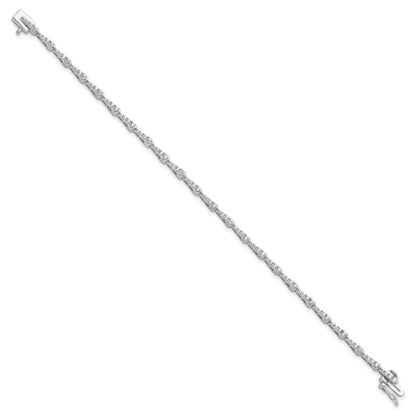 14K Yellow Gold 1/2 carat Lab Grown Diamond Fashion Bracelet