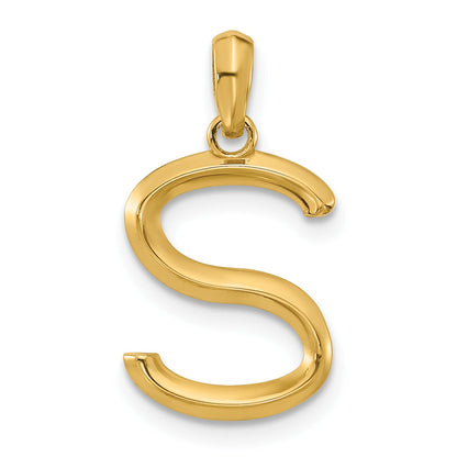 Fancy Initial Pendants