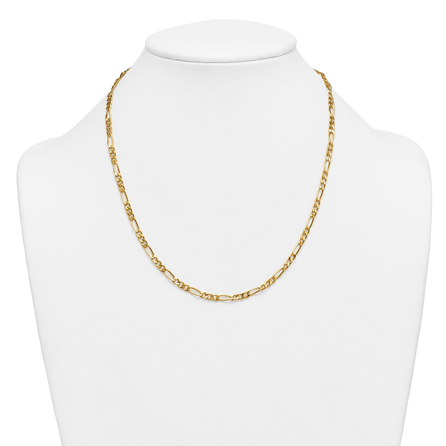 1/20 14K Yellow Gold Filled Figaro Chain