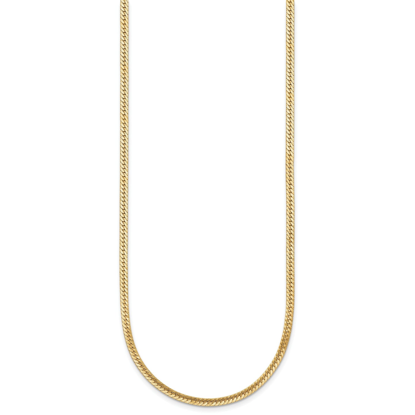 14K Yellow Gold Filled Herringbone Chain
