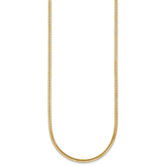 14K Yellow Gold Filled Herringbone Chain