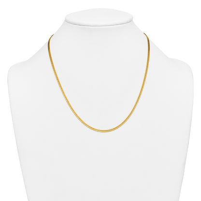14K Yellow Gold Filled Herringbone Chain