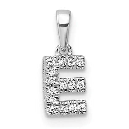 Natural Diamond Initials Bail Pendants