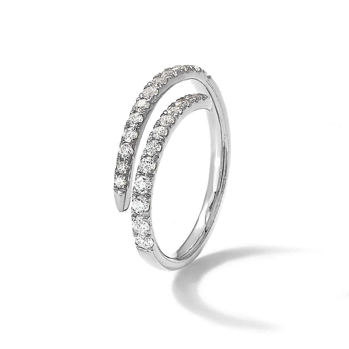 14k Gold Lab Grown Diamond Fashion Pave Bands