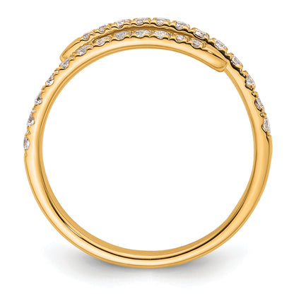 14k Gold Lab Grown Diamond Fashion Pave Bands