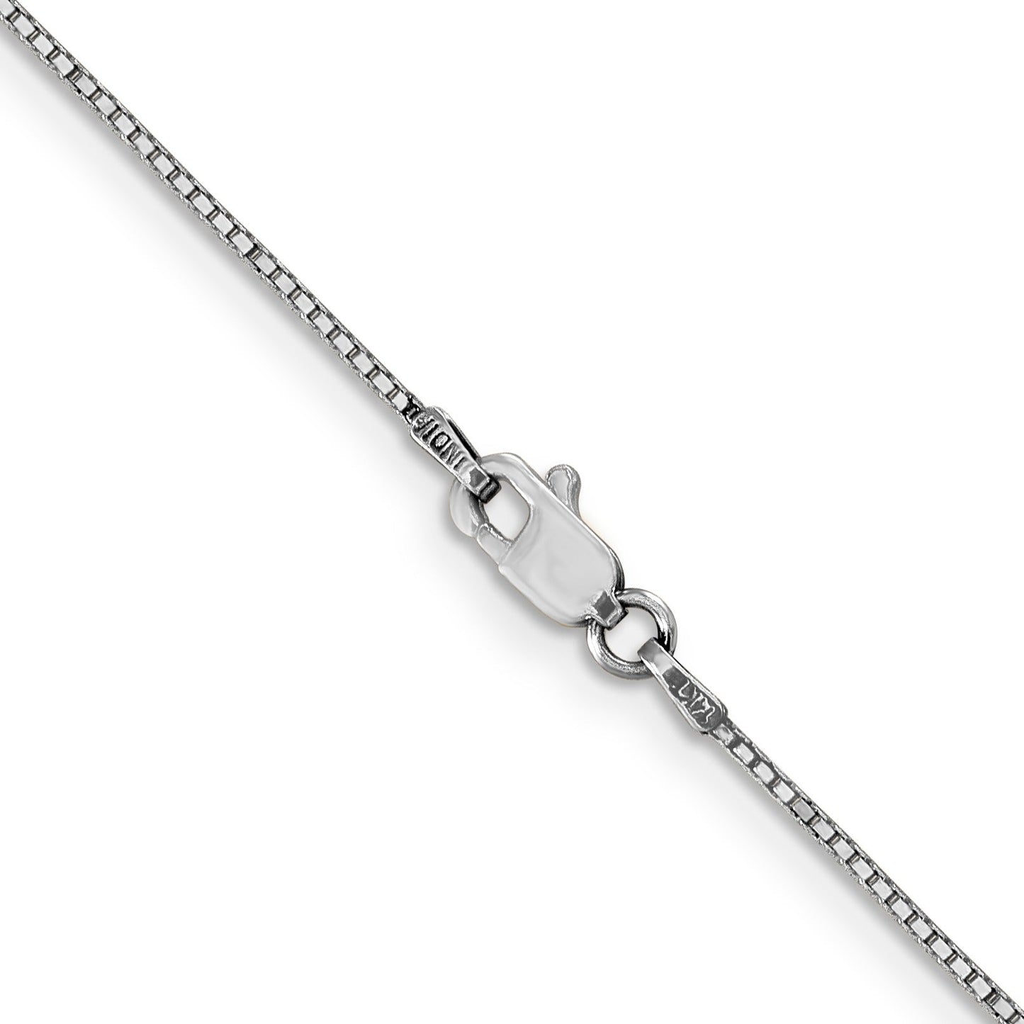 Men Box 14K Yellow and White Gold Chain Necklaces