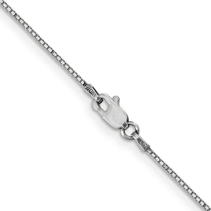 Men Box 14K Yellow and White Gold Chain Necklaces