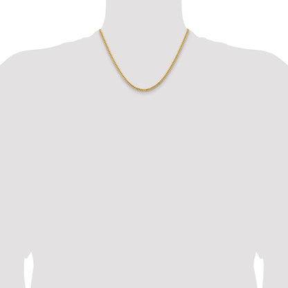 10k Gold Cuban Chain Necklace 18 inch