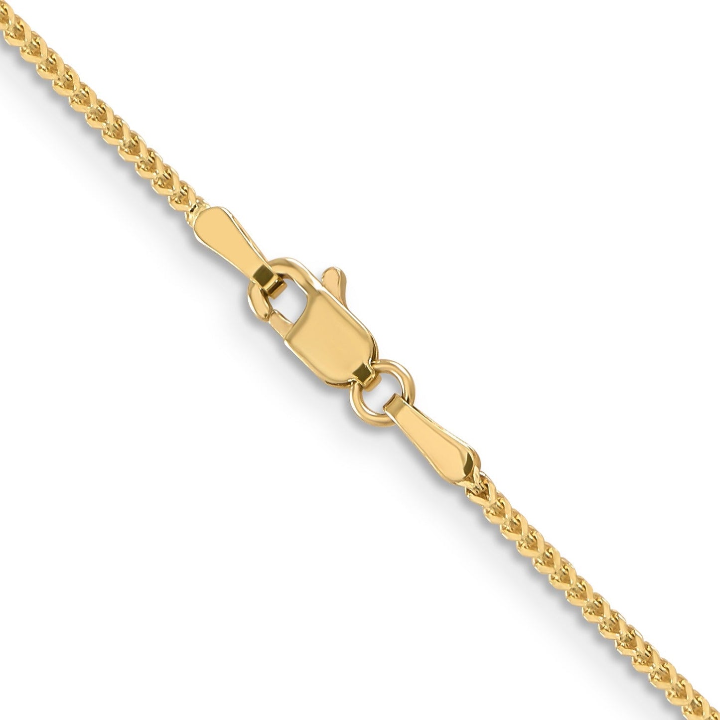 14K Yellow Gold 1.1 mm Franco Chain