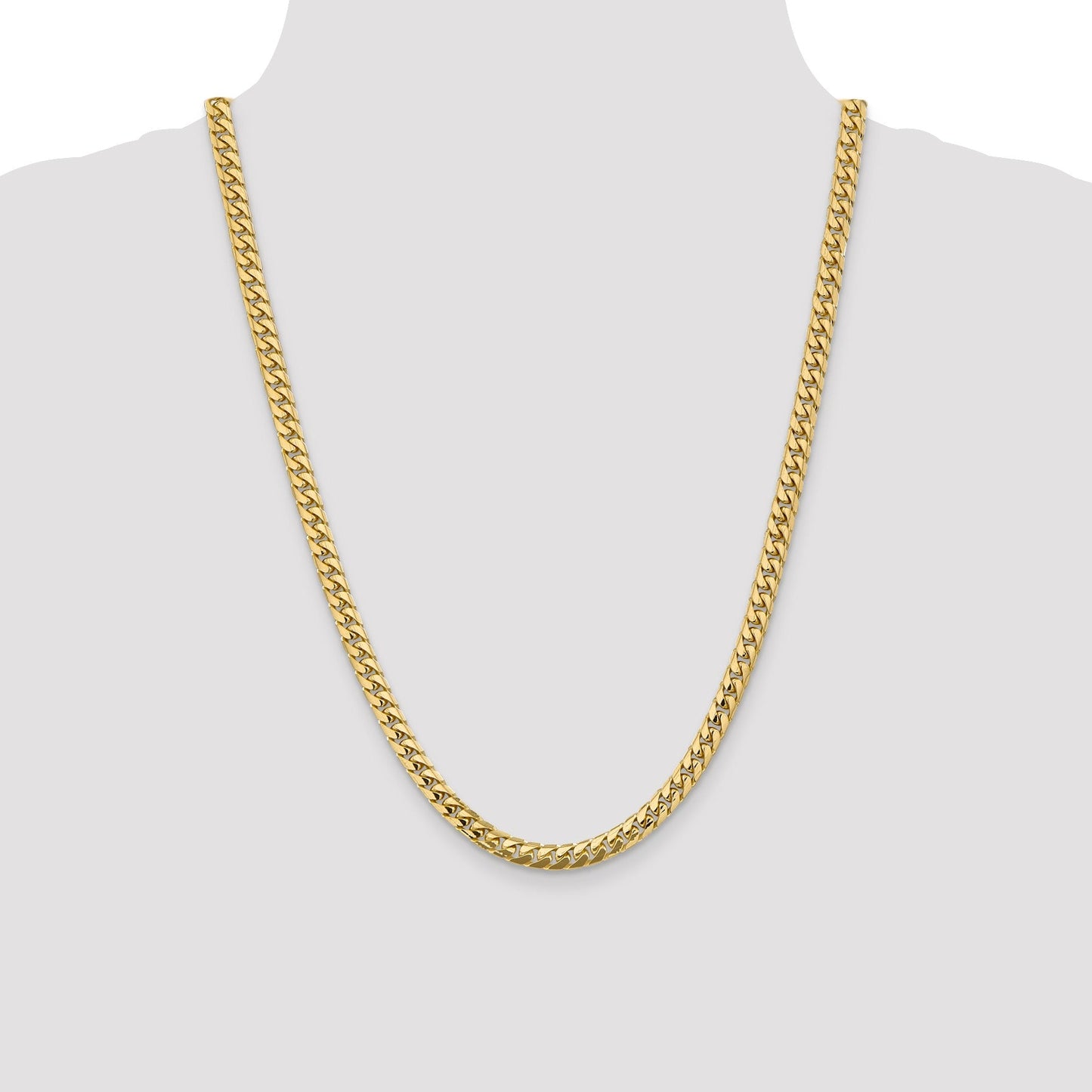 14k Gold  Miami Cuban 24 inch Chain Necklace