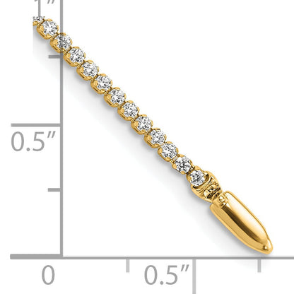 Lab Grown Diamond Tennis Bracelets 14k Gold