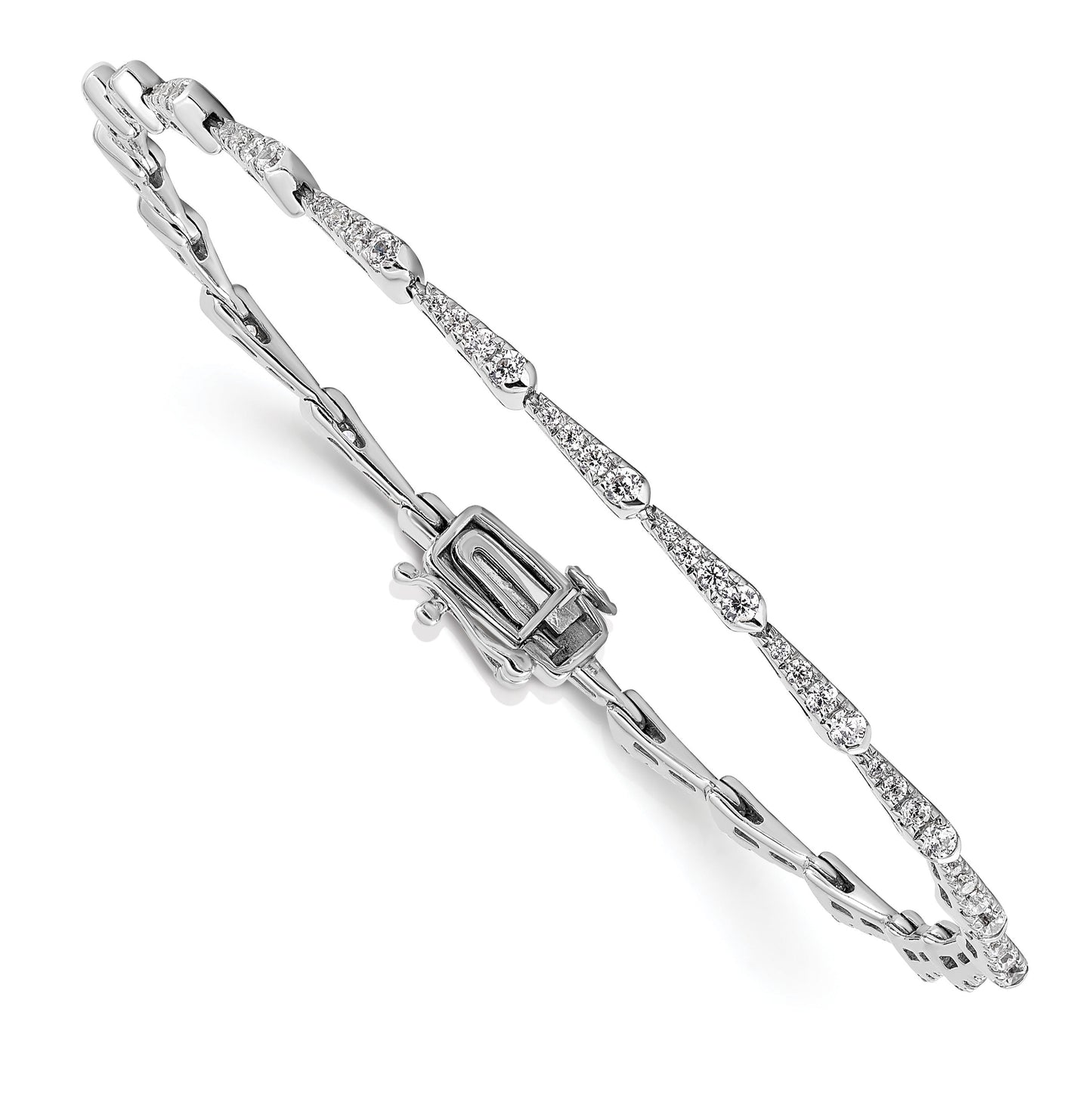 14K Yellow Gold 1/2 carat Lab Grown Diamond Fashion Bracelet