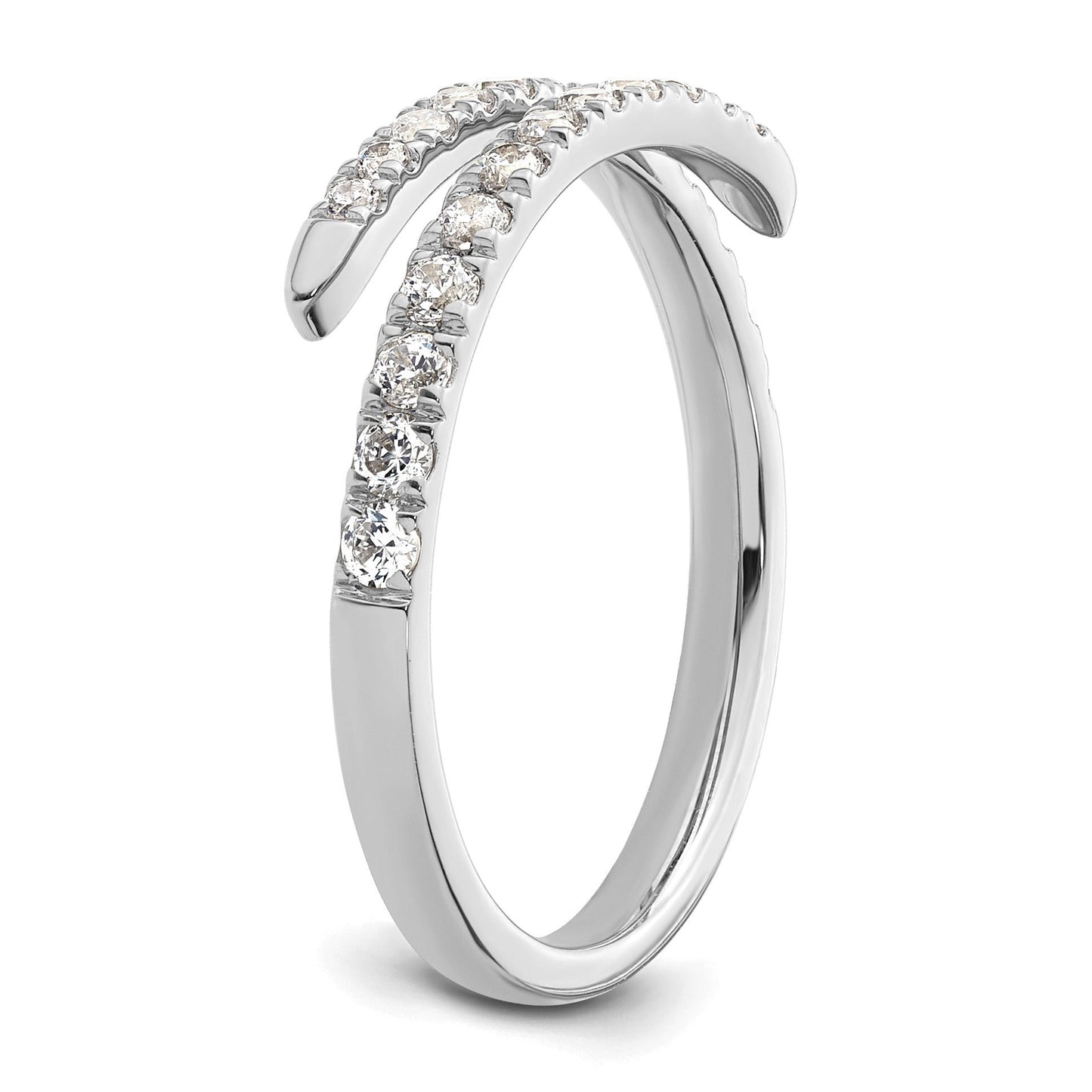 14k Gold Lab Grown Diamond Fashion Pave Bands