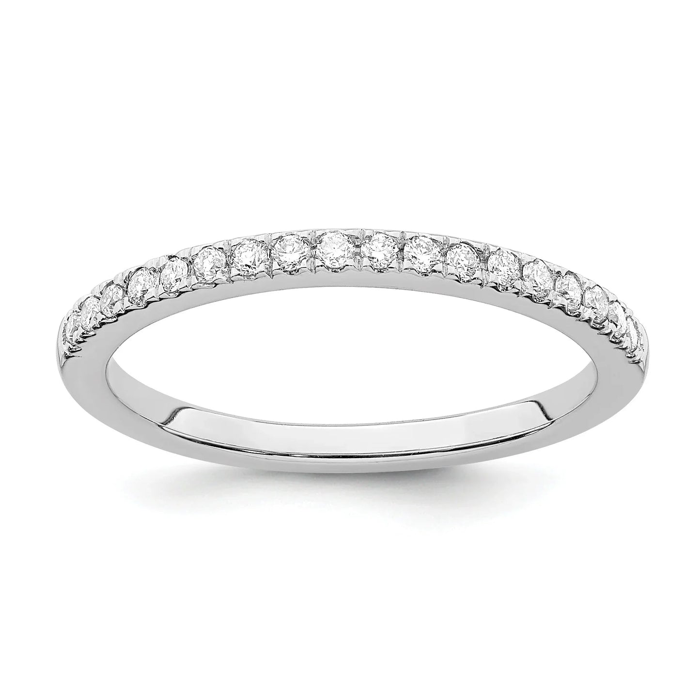 14k Gold Lab Grown Diamond Wedding Band Eternity Ring