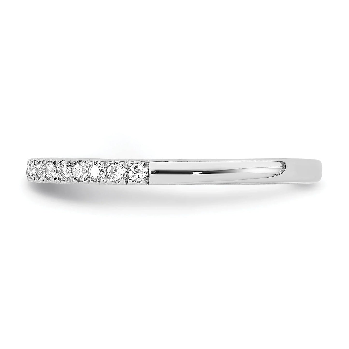 14k Gold Lab Grown Diamond Wedding Band Eternity Ring
