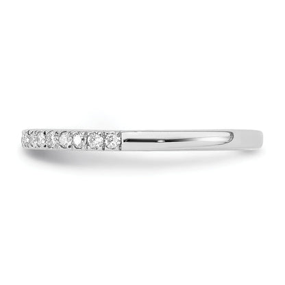 14k Gold Lab Grown Diamond Wedding Band Eternity Ring