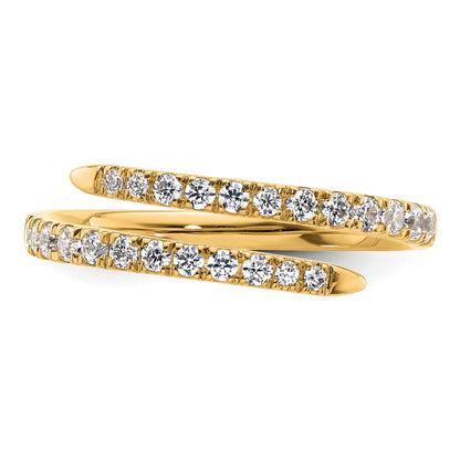 14k Gold Lab Grown Diamond Fashion Pave Bands